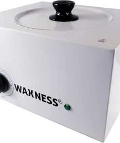 Waxness Calentador profesional grande WN-6003 blanco con capacidad para 2,5 kg de cera