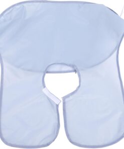 STOBAZA Babero para Afeitar y Bigote, Delantal Práctico Plegable de Poliéster para Recoger Pelos, Uso en Baño y Lavabo
