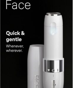 Braun Mini Depiladora Facial, Rápida Y Delicada, FS1000, Blanco