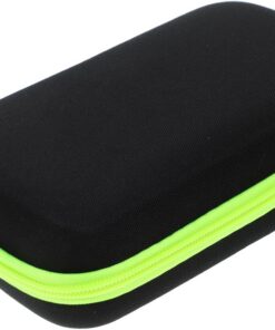 GANAZONO Bolsa De Almacenamiento para Afeitadora De Eva Contenedor De Viaje Cremallera Organizador Portátil para Maquinillas De Afeitar para Viajes