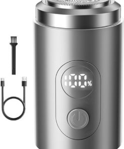 Afeitadora Eléctrica Para Hombre Recortadora De Precisión Impermeable Y | Recortadora De Barba Silenciosa Y Cabezal Flotante Arreglo De Barba Para Hombre Padre Novio Hogar Diario