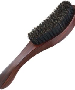 Hrippy Cepillo para Barba, Cepillo para Pelo con Cerdas De Jabalí, Cepillo De Afeitar Profesional para Hombres, Herramienta para Electrodomésticos De Peluquería para Limpieza De Bigote
