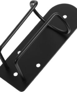 Genérico Soporte Organizador Negro de Acero Inoxidable para Cortapelos y Diseño Elegante y Antideslizante para Afeitadora Eléctrica Tijeras para Barberías y Cortes en Casa