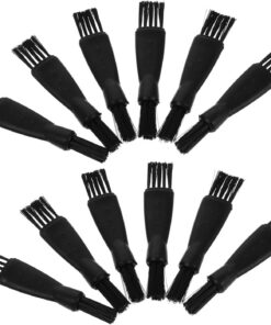 Healeved Cepillo de Limpieza para Limpiar Cortadoras y Cabezales de Afeitado de Doble Punta Plástico Compacto y Ligero, Kit de 20 Piezas para Afeitadora Eléctrica
