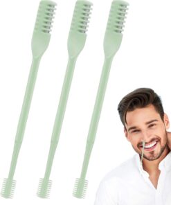 Recortador de Nasal para Hombres Cortapelos Nasal de Doble Cabezal | Kit de 3 Recortadoras, Rasuradora Portátil Giratoria de 360 Grados para Afeitar y de Hombres y Mujeres