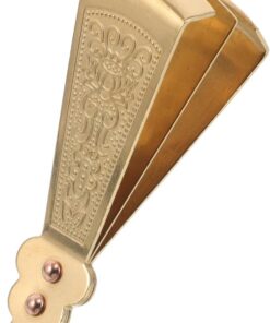 Pinzas para Depilación Facial de Cobre Dorado Ergonomía Facial Que Previene Irritación, Herramienta Precisa Cuidado Barba y Vello Fino