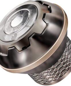 Recortadora de Pelo Eléctrica Portátil para Hombre en Acero Inoxidable | Ligera y Fácil de Llevar, Uso Cómodo y Seguro, Kit de Corte para Cuidado Masculino