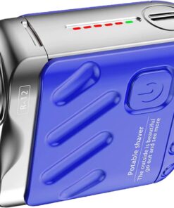 Men Electric Shaver, Cordless Waterproof Razor, USB Recargable Grooming | Tool, Wet Dry Double Use, Compact Travel Kit, Ideal para Trimming, Car, Camping, and Road Trips