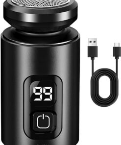 Afeitadoras Eléctricas para Hombre Afeitadora inalámbrica, impermeable, de | Máquina de Afeitar Mini para Hombre Para hogar, viajes, coche, hotel, exteriores, baño, regalo para papá, novi