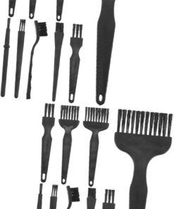 Happyyami 2 Series Cepillo De Afeitar Electric Cleaning Brush Afeitadora Eléctrica Limpieza Cepillo De Limpieza Electrico Limpiador Artículos De Limpieza Para Afeitadoras Black 8 Piezas