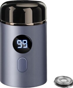 Afeitadora Eléctrica De Viaje Impermeable, Portátil, De Tamaño Compacto Y | Afeitadora Facial Portátil Para Hombres Para Barba, Axilas, Pecho Y Todo El Corporal