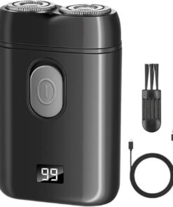 Afeitadora Eléctrica Hombre Rasuradora Inalámbrica Mini Portátil Potente | Afeitadora De Afeitado Apurado Para Navidad Cumpleaños Viaje Cuidado Diario Ducha Hogar