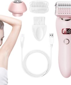 Women's Electric Epilator, Portable Epilator, Waterproof Face Shaver, Rechargeable Women Clippers, Smooth Glide Epilator, Versatile Personal Groomer, Face Grooming Trimmer,