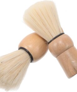 2piezas De Afeitar De Madera Para Hombres De Cepillos Para De Afeitar Herramienta De Para Salones y Casa Para y