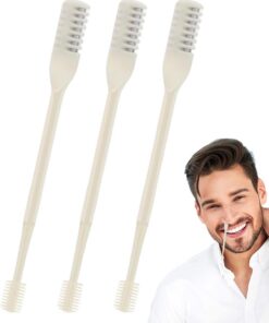 Recortador De Nasal Manual Recortador Nasal De Doble Cabeza | Cortadoras con Cuchilla Rotativa 360 Grados Diseñado para Afeitado y Corte