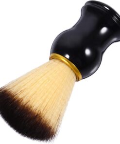 OUNONA Brocha de Afeitar Herramienta de Afeitado Espumosa Mango de Madera Cuidado Facial y Exfoliar Color Aleatorio Adecuada para Viajes y Hombres