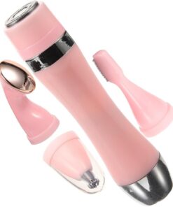 Healeved Rasuradora Eléctrica para Mujer Afeitadora Facial Depiladora Corporal con Cabezales Resistente al Agua Removedora de Callos Herramienta de Belleza para Uso Casa