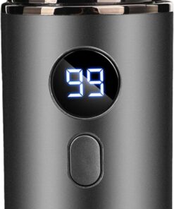 Maquinilla de afeitar para viaje Recargable Impermeable Portátil con | Recortadora de Barba Pantalla LED para Mujeres Hombres Hogar Viaje Pierna Cuerpo Afeitadora