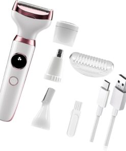 Dispositivo eléctrico de depilación para mujer, máquina de depilación recargable, portátil, para un uso cómodo, herramienta de afeitado duradera para brazos, piernas, cara