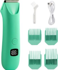 Recortador de Corporal para Hombres Máquina de Afeitar Eléctrica de Bajo | Máquina de Afeitar para Corporal de Hombres Para Zonas Íntimas Zona Púbica Espalda Axilas Pecho Brazos Piernas