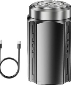 Máquina De Afeitar Para Barba Herramienta Recortadora De Aseo Personal | Afeitadora Portátil De Viaje Para Hombres, Papá, Esposo, Novio, para Viajes, Hogar, Baño, Diario
