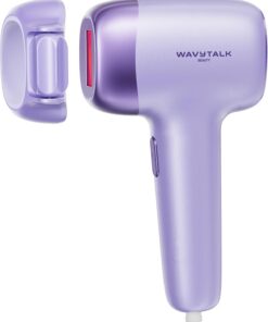 Wavytalk Depilación láser IPL, desnuda con rodillo de precisión para todo el cuerpo | Larga duración y sin dolor, 24J de doble pulso y refrigeración por hielo, uso en casa para mujeres y hombres, con cable