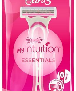 Wilkinson Sword Extra 3 - 4 Maquinillas Desechables Óptimas Para el Afeitado Femenino, Depilación Sin Irritación: Formato: 4 unidades