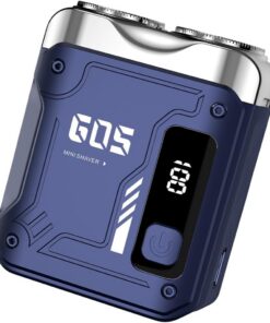 Afeitadora eléctrica para hombre, ABS, apta para viajes, ligera, para afeitarse sobre la marcha, eficiente