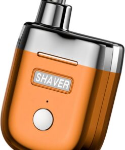 Afeitadora eléctrica recargable, impermeable, textura ABS, adecuada para hombres, cortador de uso húmedo y seco