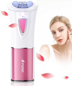 Depiladora para mujer, mini depiladora para mujer con luz LED, depilación suave, adecuada para cara, labios, barbilla, piernas, brazos y zona de bikini
