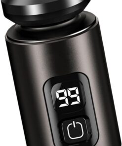 Máquina De Afeitar Eléctrica Para Rostro Masculino Diseño Compacto Y | Depiladora Recortadora De Viaje Para Emergencias Y Negocios En Exteriores