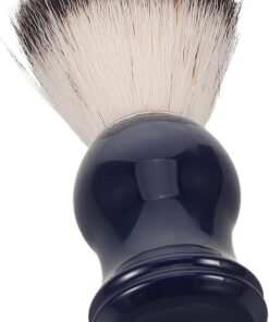 OUNONA Brocha de Afeitar de Nylon para Hombre Brocha de Espuma de Afeitar Manual Accesorio de Afeitado para Barba Salón de Peluquería