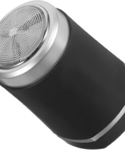 Afeitadora Eléctrica Recargable USB para Hombre, Mini, Negra | Abs y Componentes Electrónicos, Uso en Viaje, Manejo Sencillo, Formato Portátil
