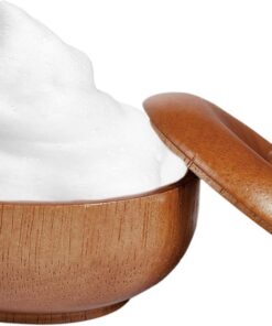 Cuenco Para Espuma De Afeitar Cuenco De Madera Con Tapa Para Pastilla De | Portacrema De Afeitado Húmedo Para Personal En Hogar Baño Y Viaje