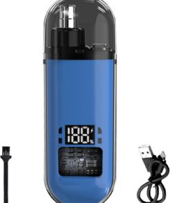 Recortador de Nasal Recortador Eléctrico de Nasal para Hombres | Recargable Pantalla Digital Impermeable Kit Accesorios Depilación Corporal