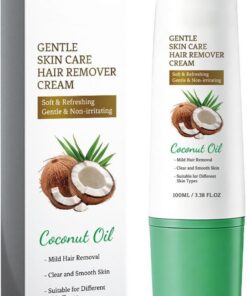 Crema Depilatoria 100 mililitros Loción Corporal | Crema Depilatoria Íntima para las mujeres, los hombres, las piernas, los brazos, las axilas, la línea del bikini, el área