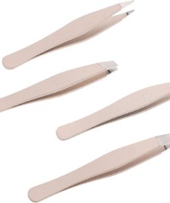 OUNONA 4piezas Pinzas Para Cejas Pinza Depilar Cejas Para Maquillaje De Mujer