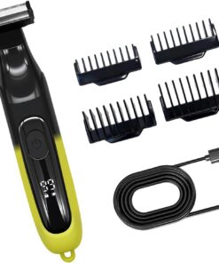 Afeitadora eléctrica compacta para hombre, recargable, para viajes y gimnasio, para hombres y mujeres