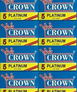 40 Cuchillas de afeitar Crown - Platinum
