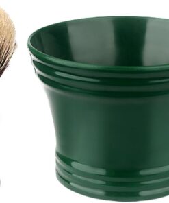 Juego de 2 brochas de afeitar, jabonera con jabón de afeitar para hombre Create Rich Cream