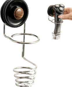 Soporte De Pared Afeitadora Eléctrica Organizador De Artículos De Tocador | Porta Afeitadora Con De Acero Inoxidable Organizador Para Baño, Ducha, Cocina Y