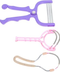 3piezas Depilador Facial De Acero Inoxidable Resorte Kit De Herramientas De Para Eliminar Facial Unidades