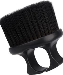 Design - Cepillo de afeitado portátil de nailon para hombre, para barba, peluquería, limpieza facial, bigote, herramienta de fibra
