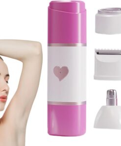 Afeitadoras Eléctricas Para Mujer Recortadora Eléctrica Personal Portátil y | Recortadora Para Mujer Pelo Cara Bikini Cuerpo Piel Piernas Damas Chicas Belleza Cortapelos Afeitadoras Per