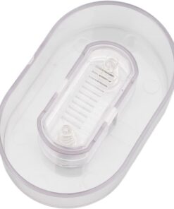 Generic Enjuague para barba, herramienta de pulverización de agua manual portátil con filtro de 150 um para cortadoras de barba, no necesita alambre ni batería (transparente)