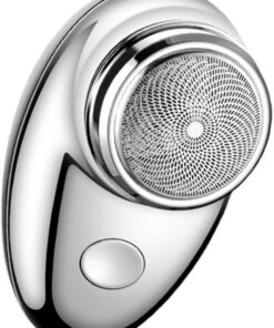 Afeitadora eléctrica portátil para hombre, recargable, para coche, hogar, viaje, desmontable, lavable, para barba, duradera, para mojado y seco, máquina de afeitar
