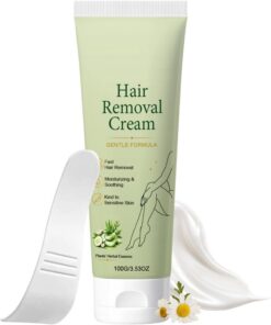 Crema Depilatoria para Piel Sensible 100 g Hidratante de Axilas y Piernas | Crema para Depilación para Axilas Piernas Brazos Hombres Mujeres Ancianos Jóvenes Señoras Madres Piel