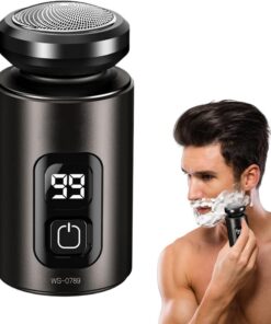 Afeitadoras Eléctricas para Rostro Masculino Diseño Compacto Y Portátil | Diario Para Viajes De Negocios, Gimnasio y Exteriores