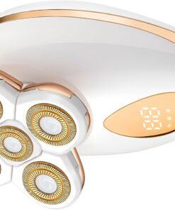 Juego de aseo multifuncional para mujer con recortadores de dos etapas y diseño de tacto suave para depilación corporal completa, recortadora de pelo portátil para mujer con función de secado húmedo y