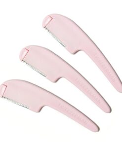 TWEEZERMAN Exfoliante facial, eliminador de vello facial, color rosa